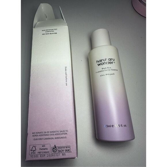 haruharu wonder - Black Rice Probiotics Barrier Essence 120ml - Picture 4 of 7